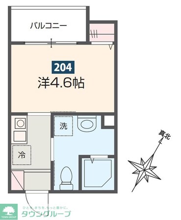 MELDIA小川の物件間取画像